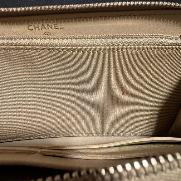 Chanel python zipper wallet - Picture 6 of 8